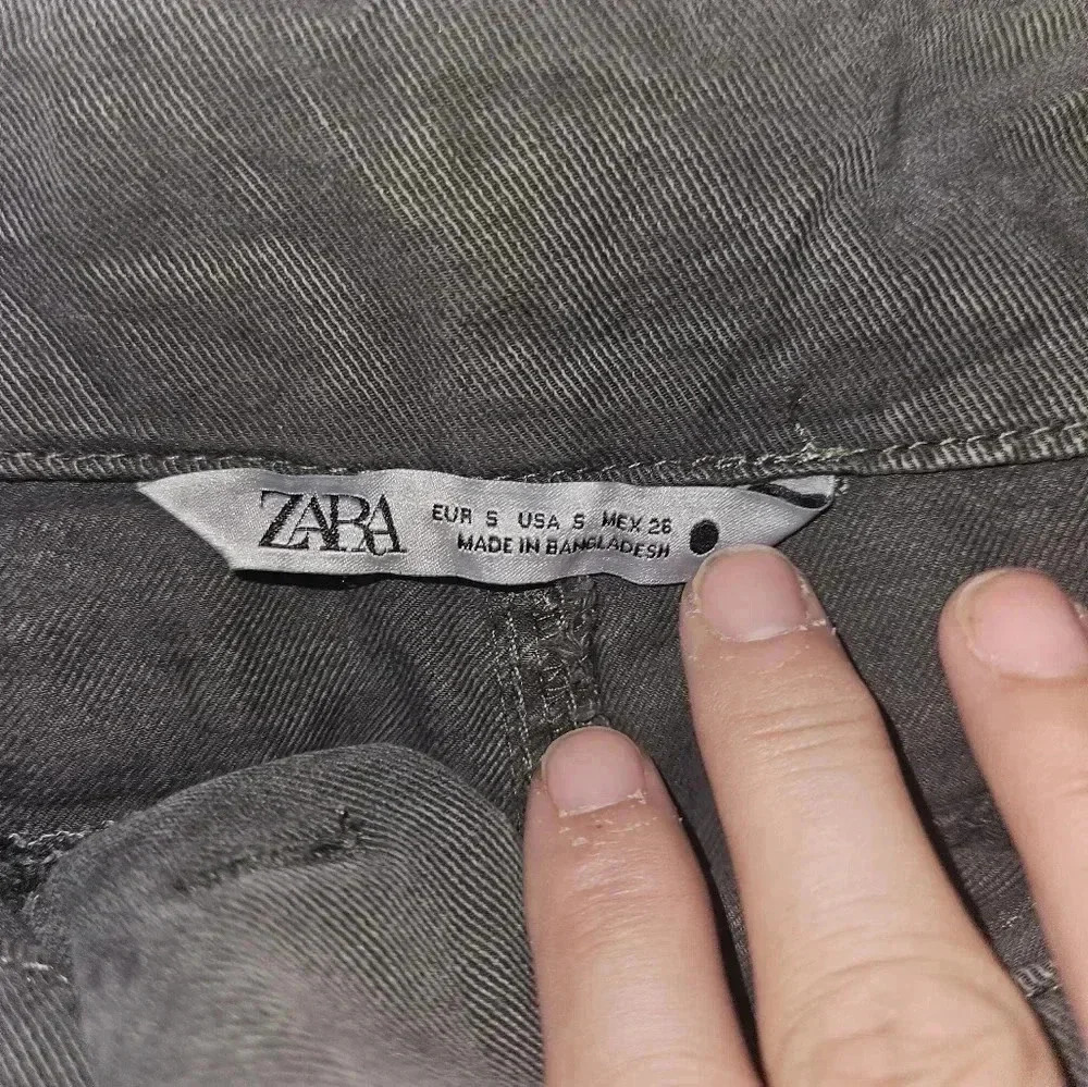 Zara linen blend harem style cargo pant size small - Picture 3 of 6